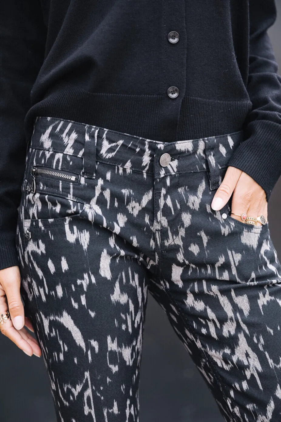 Alexa Cropped Metallo