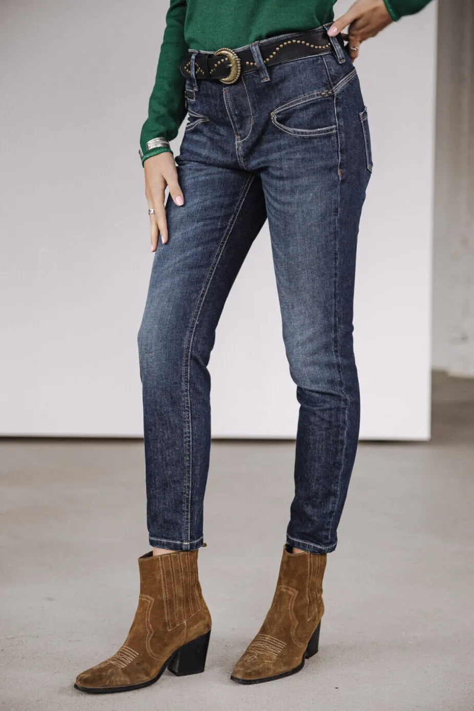 Alexa High Waist Cropped SDM