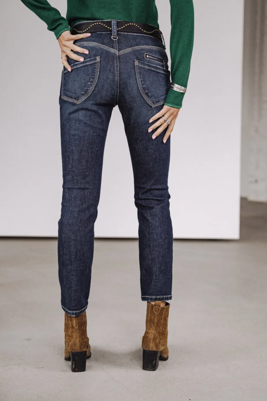 Alexa High Waist Cropped SDM