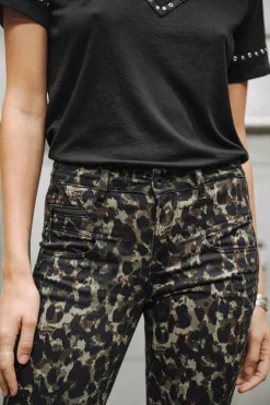 Alexa High Waist Cropped Marsh