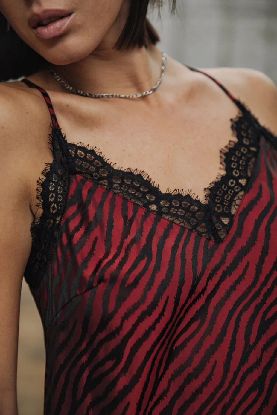 Mia Red Zebra